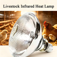 Lampe chauffante infrarouge pour bétail, lampe de chauffage pour élevage porcin, lampe de couvaison pour porcelets, équipement de chauffage pour l'élevage