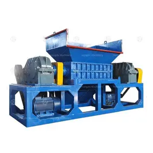 Agricultural Waste Compost Plastic Films Shredder double shaft shredder