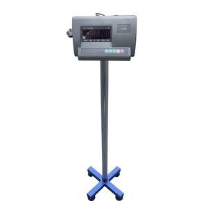 Indicador de báscula de plataforma Veidt de 1m de altura con postes de acero al carbono y acero inoxidable para soporte de plataforma A12e TCS-D-Stand - Product Image 2