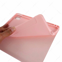 Tablet kapak kalem yuvası ile ayrılabilir manyetik arkadan aydınlatmalı sihirli Trackpad arapça Touchpad klavye durumda Huawei Matepad 10.4