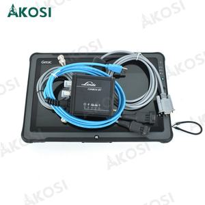 เครื่องมือวินิจฉัยรถยกสำหรับ Linde canbox BT อะแดปเตอร์กล่องบริการเครื่องมือเชื่อมต่อการวินิจฉัยรถบรรทุก + getac F110แท็บเล็ต - Product Image 6