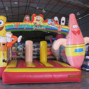 Châteaux gonflables animaux de 13 pieds pour la location commerciale de fêtes d'enfants en plein air - Product Image 1