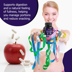 แคปซูลน้ำส้มสายชูแอปเปิ้ลคีโต 1500 มก. สูตรควบคุมน้ำหนัก ช่วยลดความหิว กระตุ้นการย่อยอาหาร ราคาดี - Product Image 5