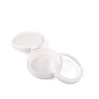 15g Wadah BB Cushion Kosmetik Bahan Daur Ulang Kustom Hitam Putih Emas Mewah Cangkang Foundation Udara Sengmi Plastik PP