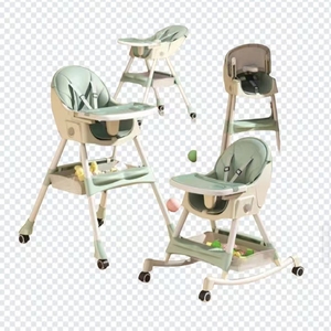 Venta al por mayor multifuncional bebé Metal plástico niños <span class=keywords><strong>silla</strong></span> alta alimentación del bebé comer <span class=keywords><strong>silla</strong></span> - Product Image 1