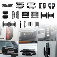 Kit d'aménagement intérieur amélioré 2026 en gros : Cache-boîte d'accoudoir de console centrale et autocollant décoratif pour porte-gobelet pour accessoires Jetour G700