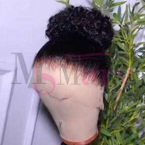 Peluca de Cabello Humano 100% Natural con Frente de Encaje y Cordón Ajustable, Sin Pegamento, de Alta Definición 360°, en Oferta - Product Image 5