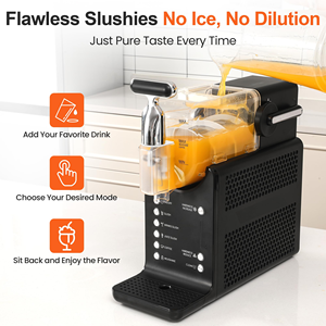 Compact Space-saving Portable 5 Preset Settings Temperature Control <b>Ice</b> Cream Slush <b>Machine</b> Anti-drip Spout Household Use 2L - Product Image 3