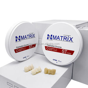 ZECHUAN matriks ST warna zirkonia disk Alta caldad resistensia <span class=keywords><strong>Zirconia</strong></span> Preshaded De <span class=keywords><strong>Zirconia</strong></span> Translucidez Dental <span class=keywords><strong>Zirconia</strong></span> blok - Product Image 4