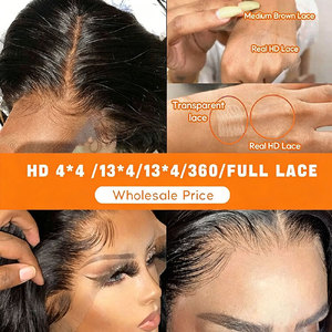 Parrucca riccia <span class=keywords><strong>naturale</strong></span> grezza vietnamita indiana birmana profonda 13x6 senza colla, parrucca di capelli umani con frontale in pizzo HD completo, parrucca di capelli vergini con frontale in pizzo - Product Image 6
