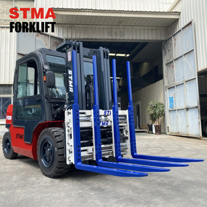 Manipulador de palés simple/doble Premium STMA, función de fijación de montacargas con certificación CE, entrega rápida - Product Image 4