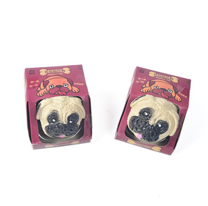 2025 Squeeze Toys Unzip the Dog Stress Reliever Elastic Stretch Deformation Pug Decompression <b>Rebound</b> Toy - Product Image 3