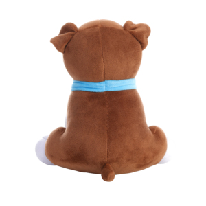 Peluche <span class=keywords><strong>de</strong></span> Perro <span class=keywords><strong>Boxer</strong></span> Marrón y Blanco, Adorable, con Logotipo Bordado Personalizado, Mascota <span class=keywords><strong>de</strong></span> Peluche Sentada para Recuerdo, Venta al Por Mayor - Product Image 2