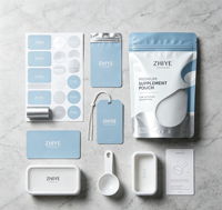 Sachets personnalisés à fond plat pour emballage alimentaire, sacs refermables en aluminium et plastique