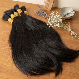Cabello Humano Vietnamita Virgen al por Mayor, Extensiones de Cabello Natural Negro, Se Puede Teñir y Decolorar, Alta Calidad - Product Image 1