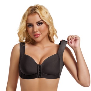 <span class=keywords><strong>Soutien</strong></span>-<span class=keywords><strong>gorge</strong></span> de <span class=keywords><strong>sport</strong></span> sexy en dentelle unie, sans armatures, à fermeture avant, push-up, coupe 3/4, sans couture, fin, pour femmes grandes tailles - Product Image 5