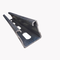 Perfiles de Acero Galvanizado en Forma de C - Técnica de Doblado en Frío, Corte/Soldadura/Doblado, Grado Q235B para Construcción de Edificios