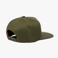 Topi Snapback 5 Panel Model Flat Bill dengan Patch Tenun Custom Bendera Amerika untuk Grosir Fesyen