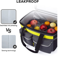32L Oxford sacs isothermes 46 canettes grande capacité sac de glace étanche pour Camping en plein air bière transporter isolation thermique sacs de pique-nique
