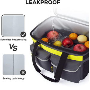 Borse termiche Oxford 32L 46 lattine impacco di ghiaccio impermeabile di grande capacità per il campeggio all'aperto la birra trasporta borse da Picnic con isolamento termico - Product Image 6