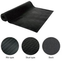 Hochleistungs-haltbare rutsch feste, rutsch feste, abriebfeste Diamant platte American Vinyl Rubber Car Bed Floor ing Mat Roll