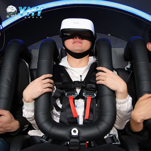 Simulateur <span class=keywords><strong>VR360</strong></span> pour 3 Personnes en Gros d'Usine, Machine de Jeu Immersive 9D, Appareil de Divertissement Personnalisé pour Parc d'Attractions VR - Product Image 5