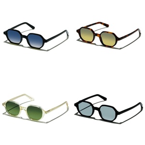 Gafas de Sol Finewell Vintage Hexagonales con Montura Completa Dorada y Blanca, Polarizadas, de Acetato, con Logotipo Personalizado, Protección UV, Antideslumbrantes, para Adultos Unisex - Product Image 5