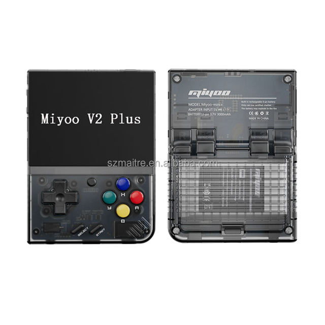 S Classic Super Miyoo Mini Plus Handheld Game Console 3.5'' HD Game Machine Onion System 3500mAh Game Player WiFi Download Games