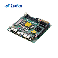 Carte mère NAS Mini-ITX, prise en charge DP NAS NVMe 2x M.2 6x SATA3.0, cartes mères de stockage LGA1200