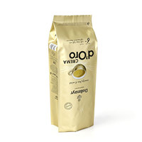Sacs à café en aluminium et plastique avec soufflet latéral, imprimés sur mesure, étanches à l'humidité, de qualité alimentaire, 250g 500g, avec valve