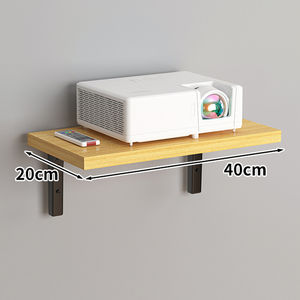 Étagère murale flottante Support de support de projecteur Étagères murales pour lecteurs DVD, boîtiers de câbles, consoles de jeux - Product Image 6