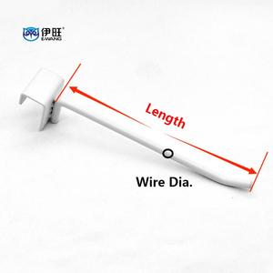 Ewang ตะขอแขวนผนังแบบแท่งสี่เหลี่ยมแขวนตะขอตะขอแขวนผนังไม้ระแนง - Product Image 2