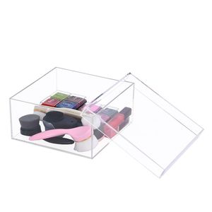 Factory Direct Custom Square Personalized Acrylic <b>Box</b> with <b>Lid</b> American Made Just in Case Model Just in case - Product Image 3