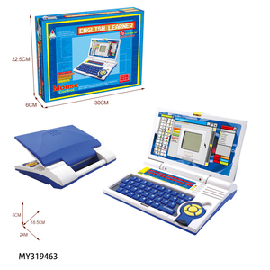 Máy tính xách tay đồ chơi giáo dục thông minh 20 chức năng cho trẻ em, máy học tiếng Anh mini có bàn phím - Product Image 6