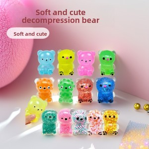 <b>Cute</b> Soft <b>Bear</b> Squeeze Toy Creative Animal Shape Vent Stress Relief Toy - Product Image 1