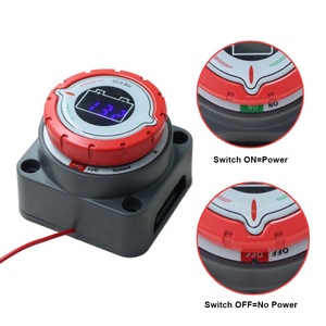 300A 80V Hochleistungs-Batterietrennschalter aus Versilbertem Kupfer mit Spannungsanzeige für Boote - Product Image 5
