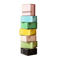 OEM Vente en gros Creative Design Carré Mat Carton Boîte cadeau en carton pour bijoux-Emballage innovant pour bagues