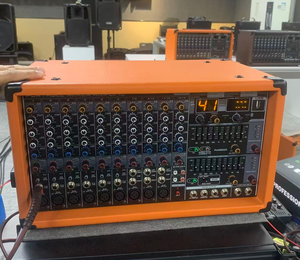 プロフェッショナル600Wオーディオミキサー99DSPデジタルエフェクト14チャンネルパワードアンプUSBアナログ屋外パーティー教会プラスチックメタル - Product Image 4