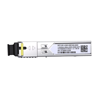Gigabit 1.25G 40km BIDI SC Single-Fiber Optical Module with SC Port for FTTH Fiber Optic Transceivers