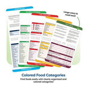 Fresa <span class=keywords><strong>ad</strong></span> <span class=keywords><strong>aria</strong></span> fresa foglio di cucina magnetico Cheat Sheet, libretto di guida, libri di cucina accessori istantanei forno pentola Temp tabella dei tempi - Product Image 5