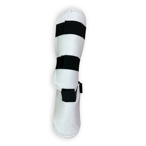 Protège-tibias et chauffe-jambes respirants personnalisés avec logo, protège-tibias professionnels pour adultes MMA, Kickboxing, Muay Thai, fabriqués sur mesure - Product Image 5