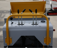 Nouvelle conception, nouvelles options de couleurs pour les mini-dumpers sur chenilles, chargeurs frontaux sur chenilles, moteur Briggs&Stratton, haute efficacité, fiables