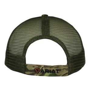<span class=keywords><strong>Gorra</strong></span> de camionero de poliéster con cierre de aro, gorro de béisbol verde bordado con malla de camuflaje - Product Image 5