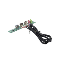 Cable para Panel Frontal de PC, Entrada y Salida de Audio y Micrófono, USB 2.0 Tipo C, Placa de Circuito Impreso para Panel Frontal de PC, Cable para Chasis