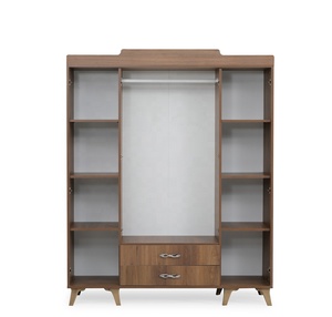 Placard Top vente chambre armoire porte coulissante garde-robe placard meilleure qualité produits en gros couleurs personnalisées, tailles - Product Image 1