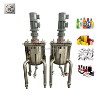 Cuve de mélange personnalisée FKJX en acier inoxydable à double enveloppe chauffée électriquement pour chocolat, détergent, produits chimiques et moteur central