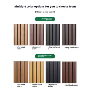 Tấm ốp tường ngoài trời giả gỗ 3D thế hệ thứ hai Villi, chất liệu nhựa WPC, kiểu ghép nối, chống thấm, chống cháy, bề mặt nổi. - Product Image 5