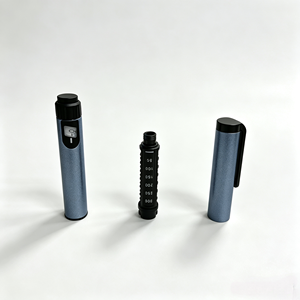 Venta al por mayor: Pluma inyectora de metal reutilizable V2 de 0.6ml y 3ml, pluma de <span class=keywords><strong>insulina</strong></span> <span class=keywords><strong>para</strong></span> belleza con rotación interna, OEM, la más vendida, <span class=keywords><strong>precio</strong></span> de fábrica. - Product Image 6