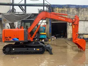 Good Condition Crawler Excavators Second Hand Mini Excavator For Sale Used Hitachi ZX70