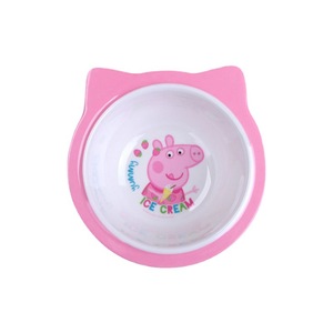 Peppa Pig Melamine Kids Bowl Round Cartoon Design Anti Drop For Children Feeding - Product Image 2